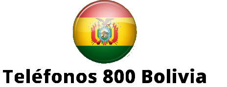 Teléfonos Bolivia 800